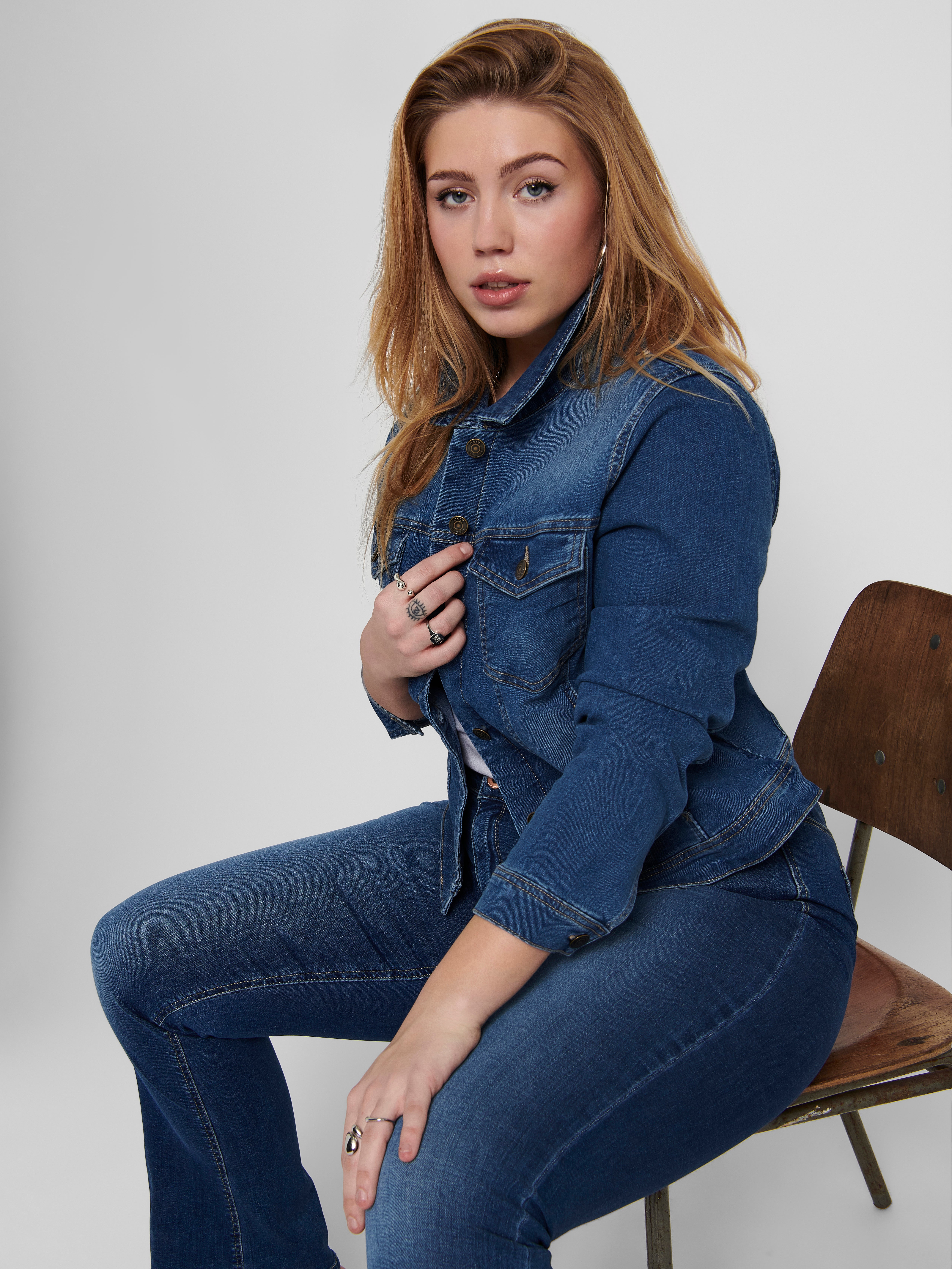 CARWESPA Jeansjacke Medium Blue Denim