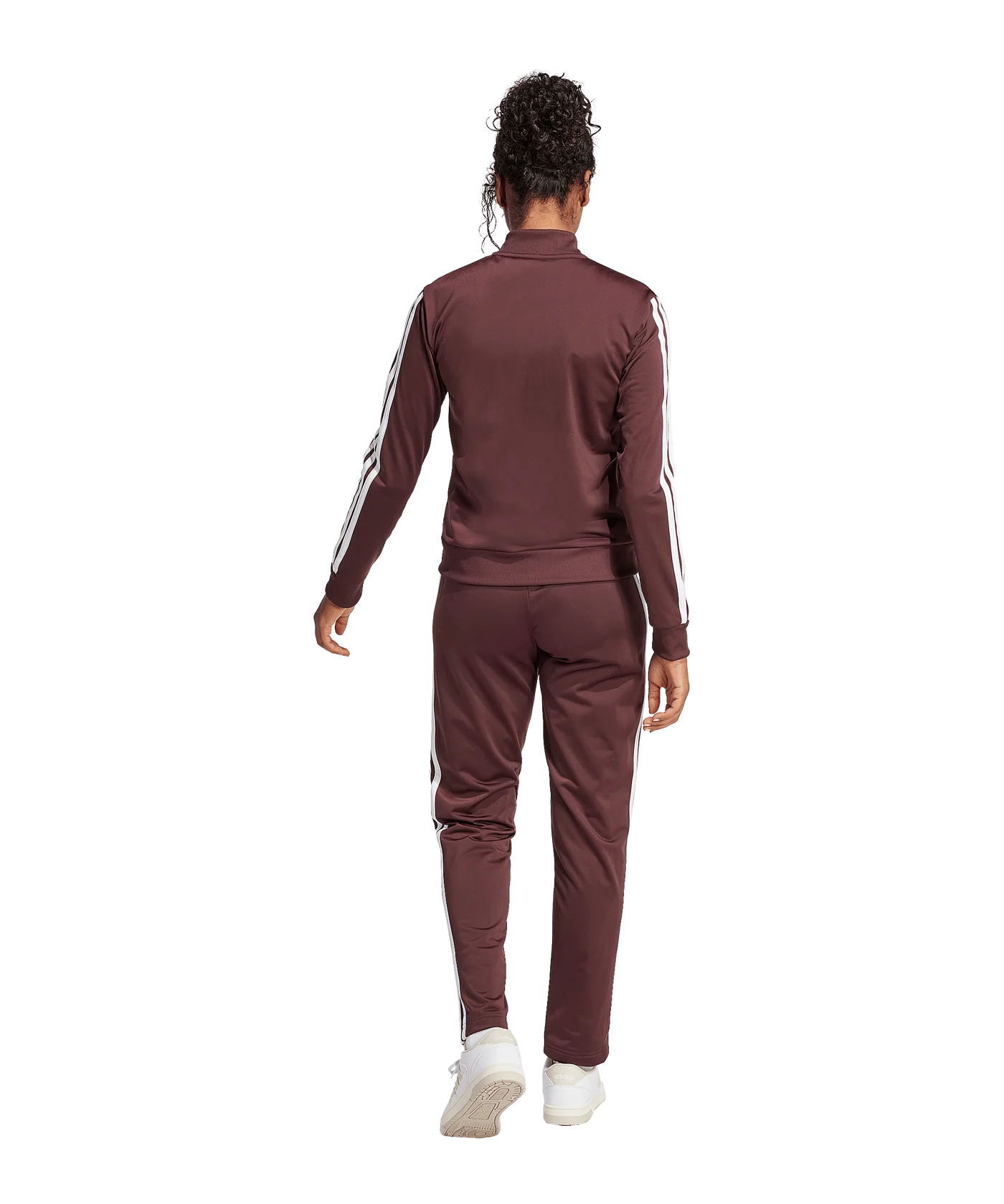 adidas Essentials 3S Trainingsanzug Damen Rot