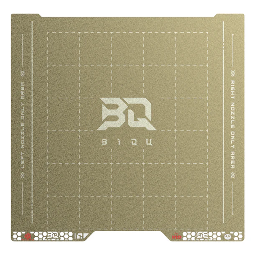 BIQU  PyroGrip Build Plate, Bambu Lab H2D/H2S    Bauplatte für eine Haftung, die mit der Hitze wächst