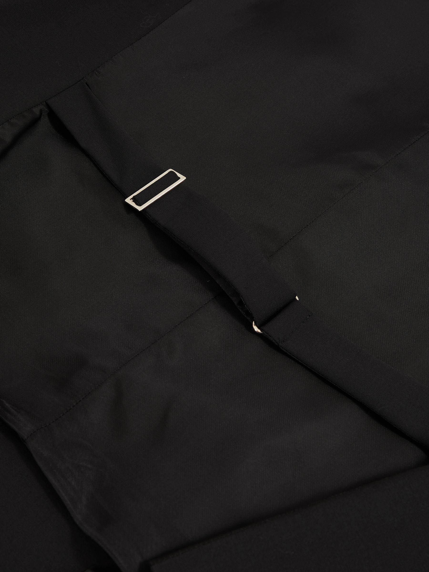 Zwart - Reiss Promise Wool-Blend Slim-Fit Waistcoat