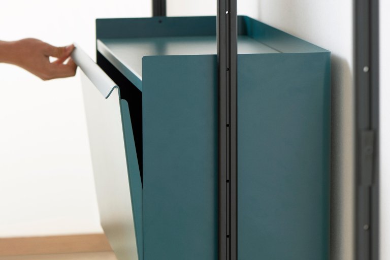 Hay Pier System 1001 wandkast Blue Black