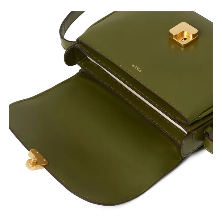 Soeur Sac Bellissima Mini Cuir | Vert olive