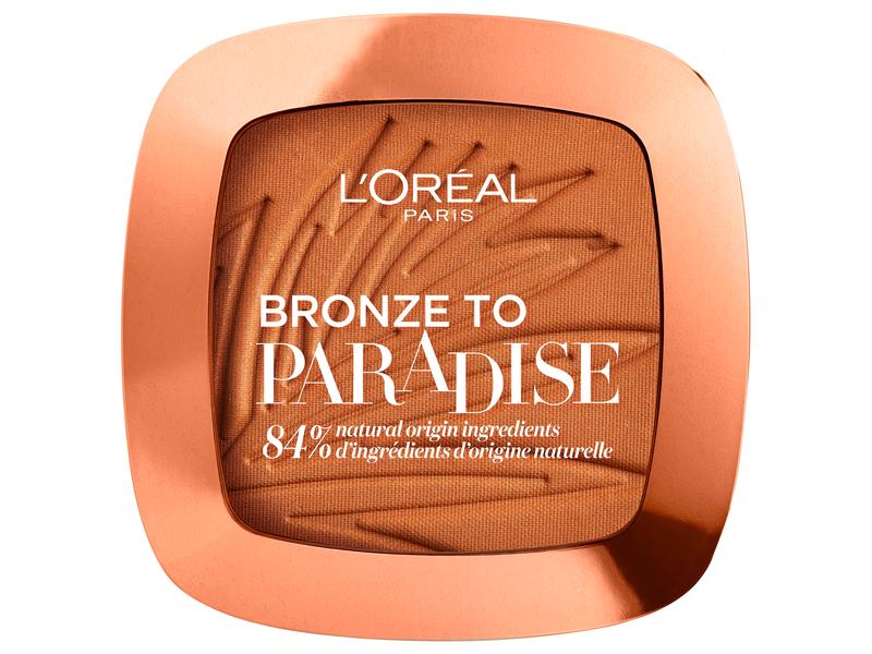 L'Oréal Paris Bronze to Paradise Bronze Bronzer für einen natürlichen strahlenden Look – wie von der Sonne geküsst
