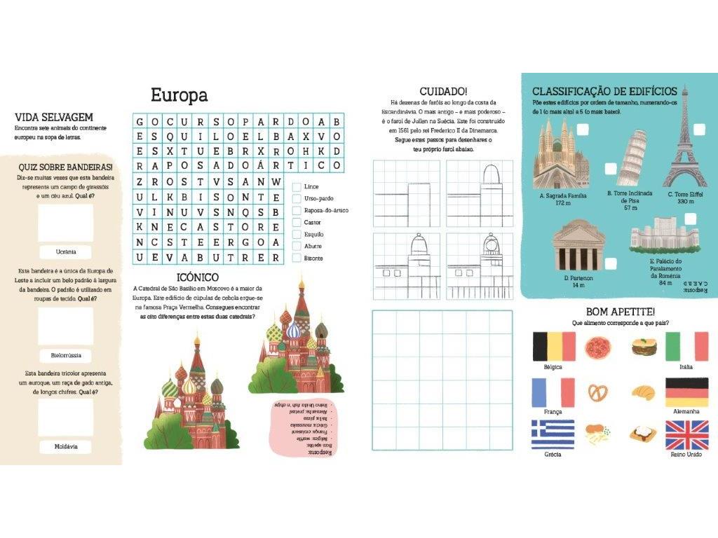 LIVRO EXPLORA BRINCA E APRENDE - MUNDO