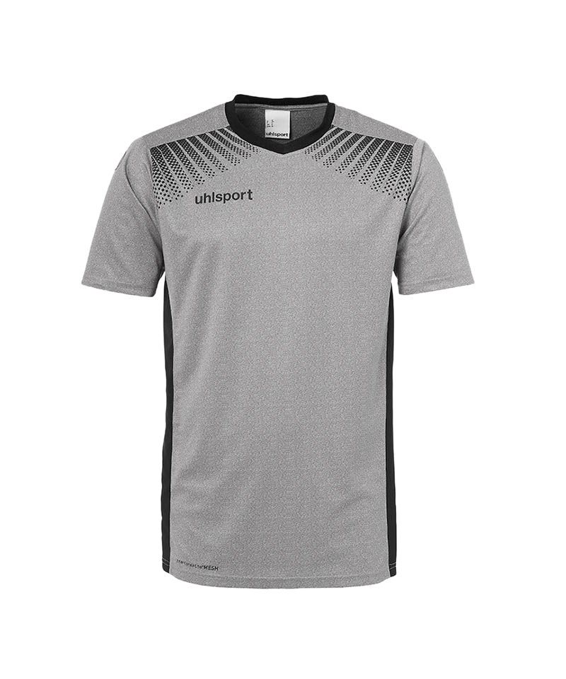 uhlsport Goal Trikot kurzarm Kids Grau Schwarz F05