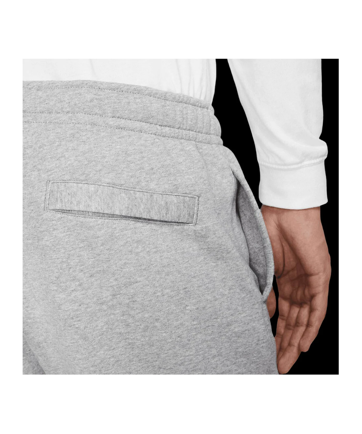 Nike Club Jogginghose Tall Grau Silber Weiss F063