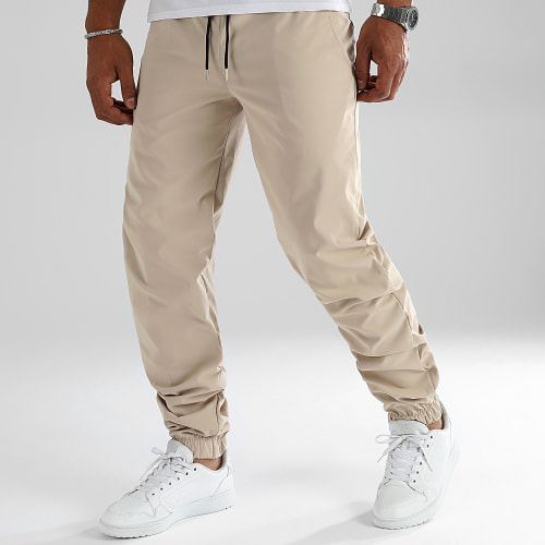 Lot De 2 Jogger Pants 0292 0291 Noir Beige
