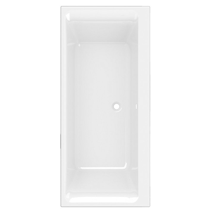 Baignoire double Bolmen L. 180 cm x l. 80 cm blanc