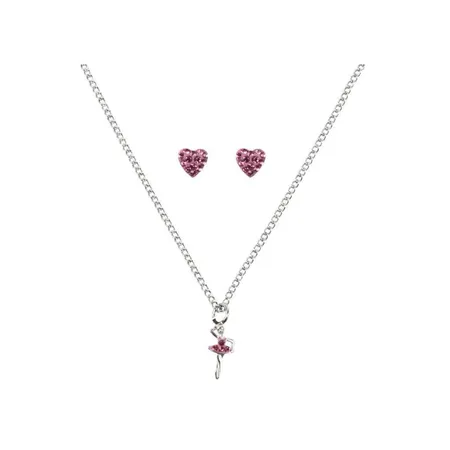 bb Klostermann Kette+Ohrstecker Ballerina Silver Line