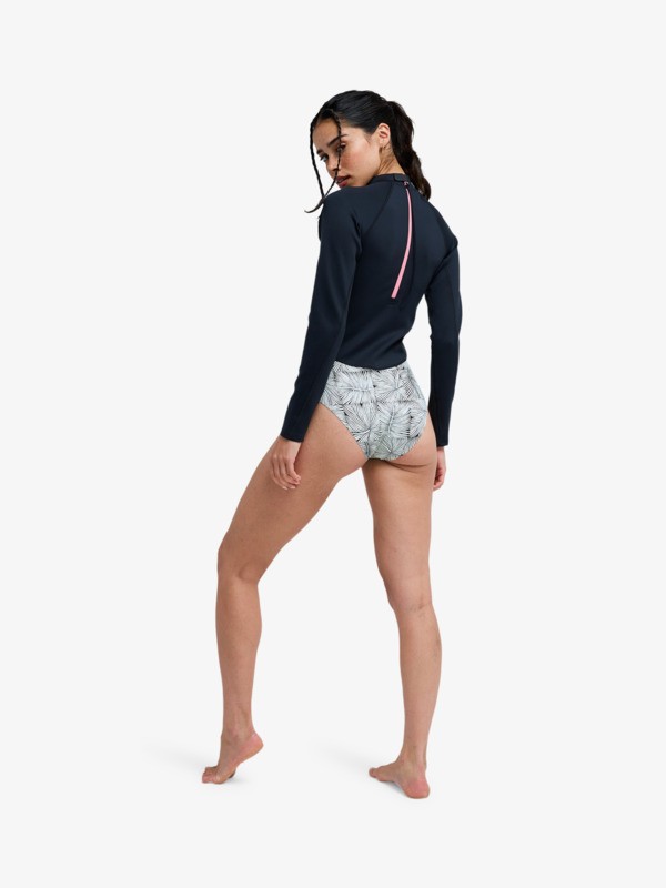 Pro Surf Maillot une pièce manches longues Noir Femme