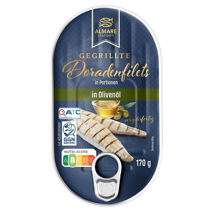 ALMARE SEAFOOD Genuss Fische 170 g, Dorade