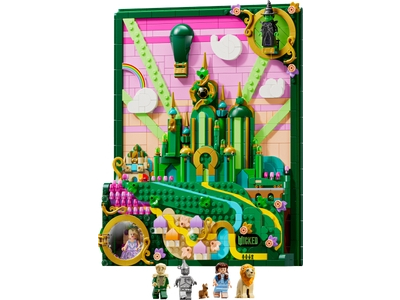 LEGO Emerald City muurkunst (75685)