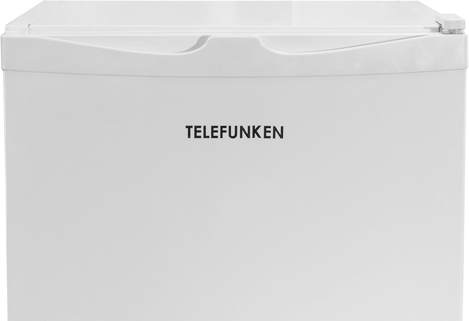 TELEFUNKEN Kühlschrank ohne Gefrierfach, Freistehend, 90 L Gesamt-Nutzinhalt, Kühlschrank klein mit Gemüsefach & 3 Ablagen, Temperaturregelung, LED Innenbeleuchtung, CF-31-121-W weiß