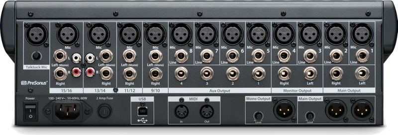 Presonus StudioLive 16.0.2 USB - Digitale Mixer - Rackmount