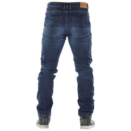 Jean Overlap MONZA SMALT - Slim - Bleu