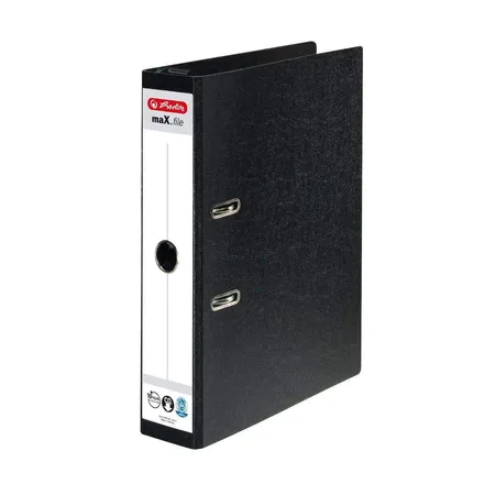 Herlitz Hängeordner maX.file A4, 7 cm, schwarz