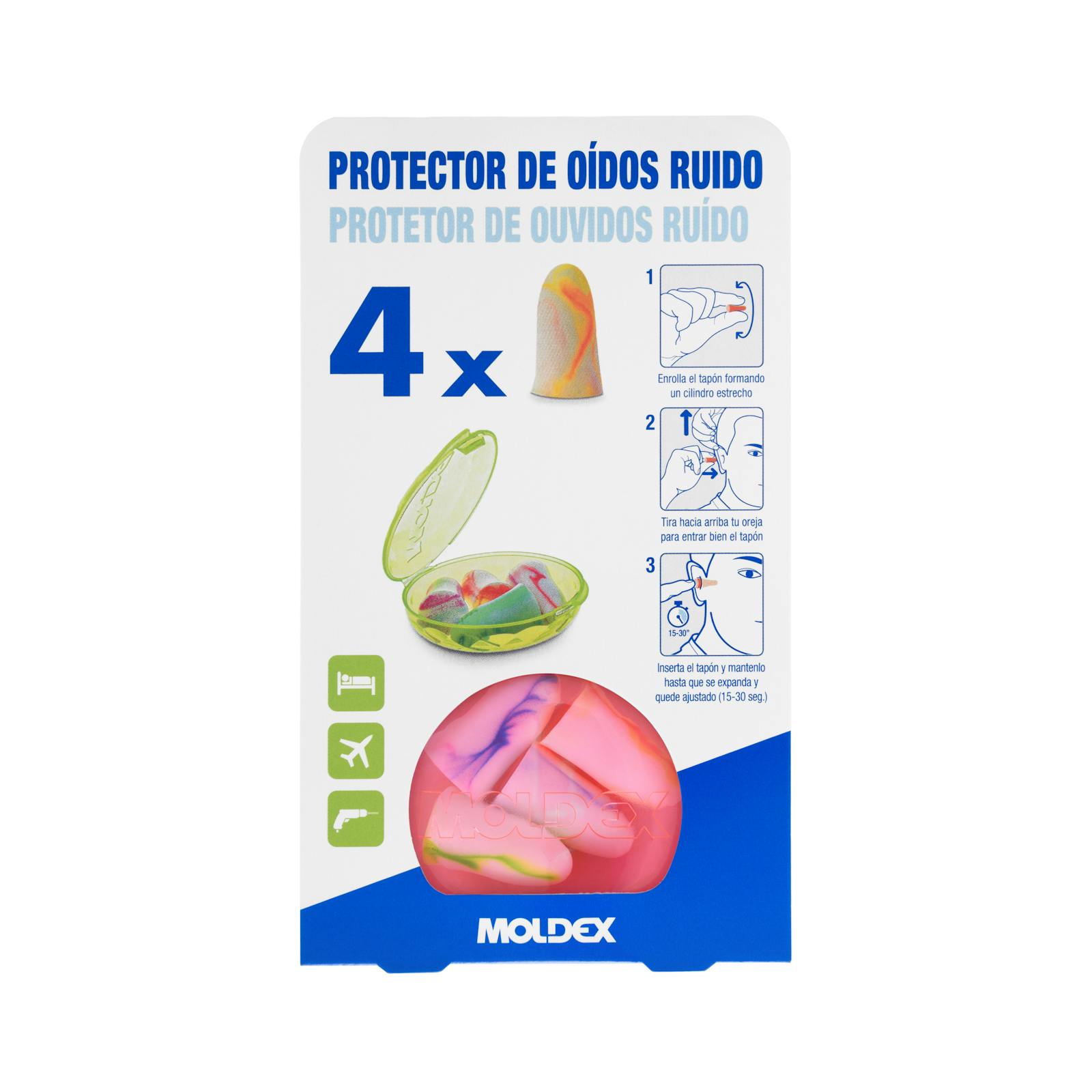 Protections auditives en mousse Moldex