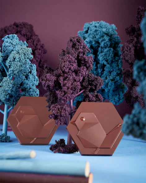 Hexa Rouge Gorge Chocloat au Lait 45% | Le Chocolat Alain Ducasse 60g