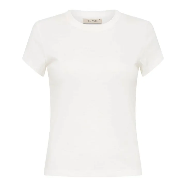 St Agni T-Shirt Baby Coton Bio | Blanc