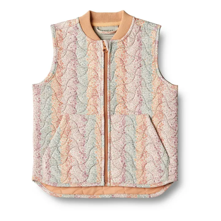 Wheat Gilet Sans Manches Ede Fleur Fibres Recyclées | Orange