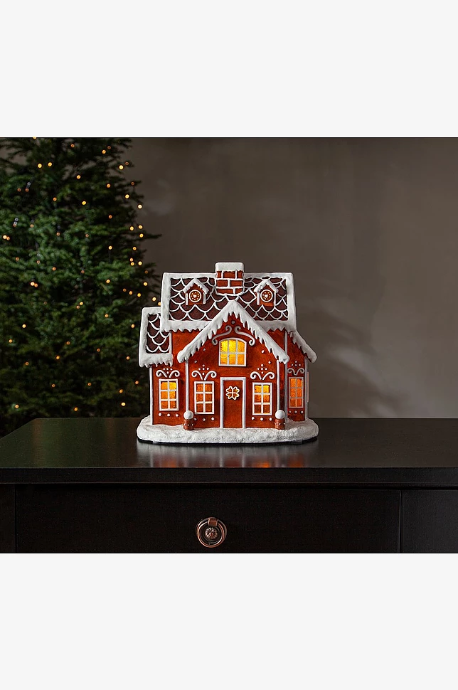 GINGERVILLE julelys høyde 24,5 cm