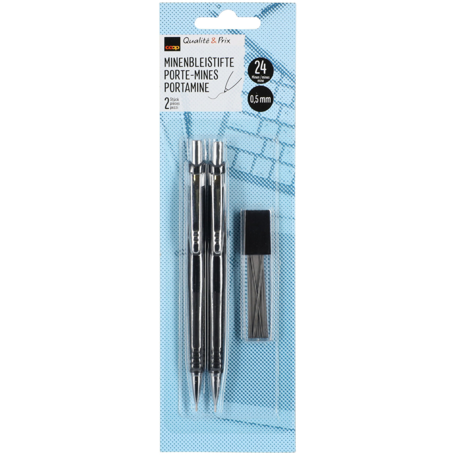 Qualité & Prix Minenbleistifte 0.5 mm 2 Stück