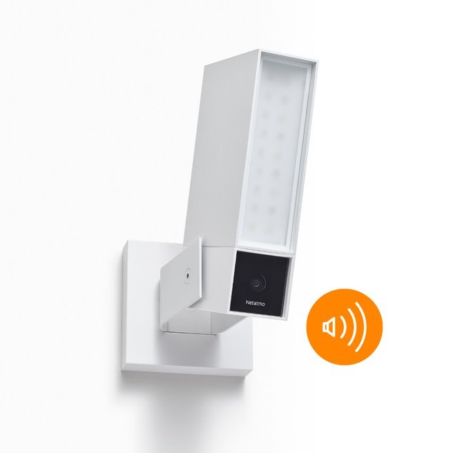 Netatmo - Presence Smart Udendørskamera med Sirene, Hvid