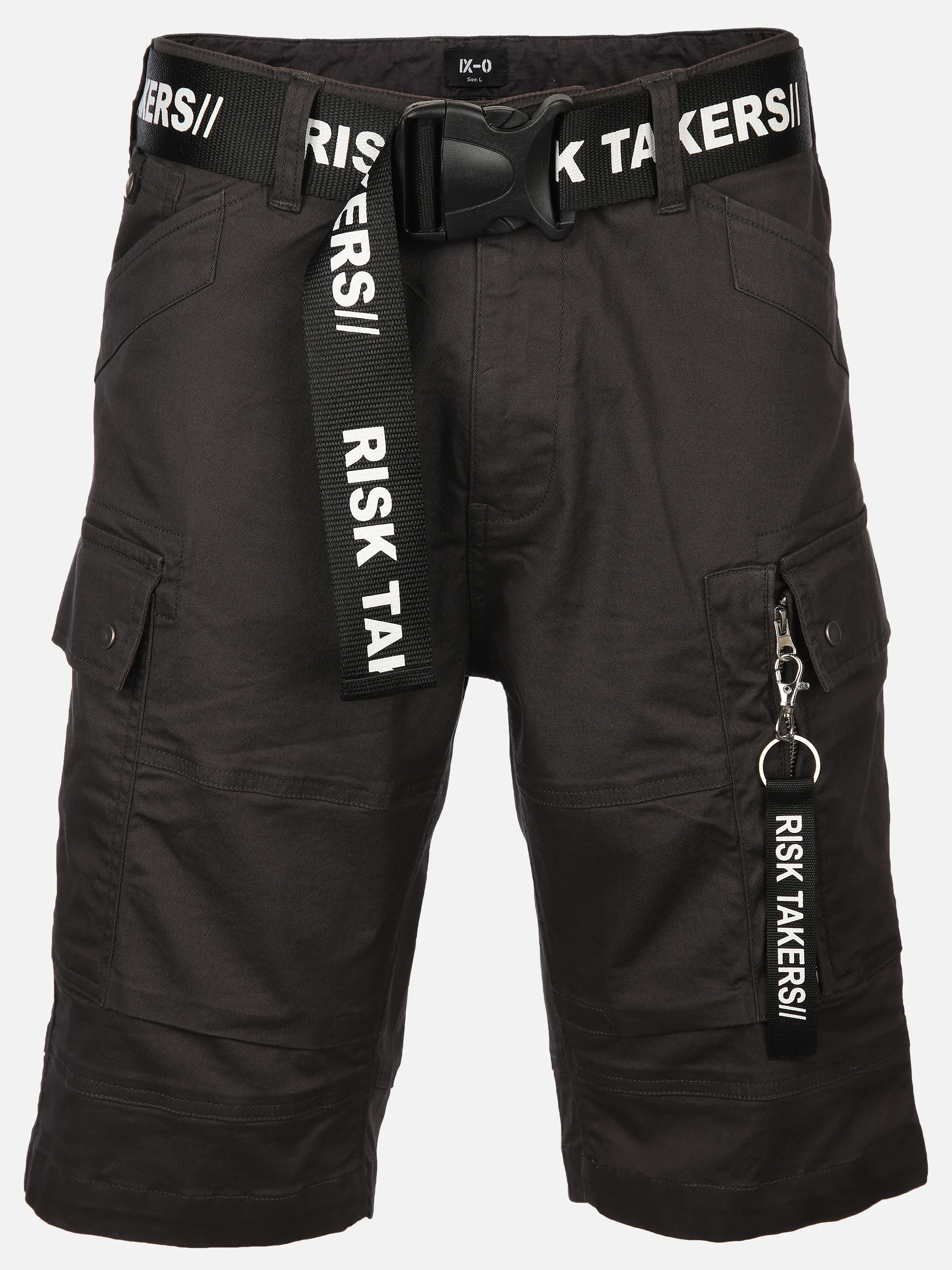 Herren Cargoshorts mit Gürtel und Zipperband