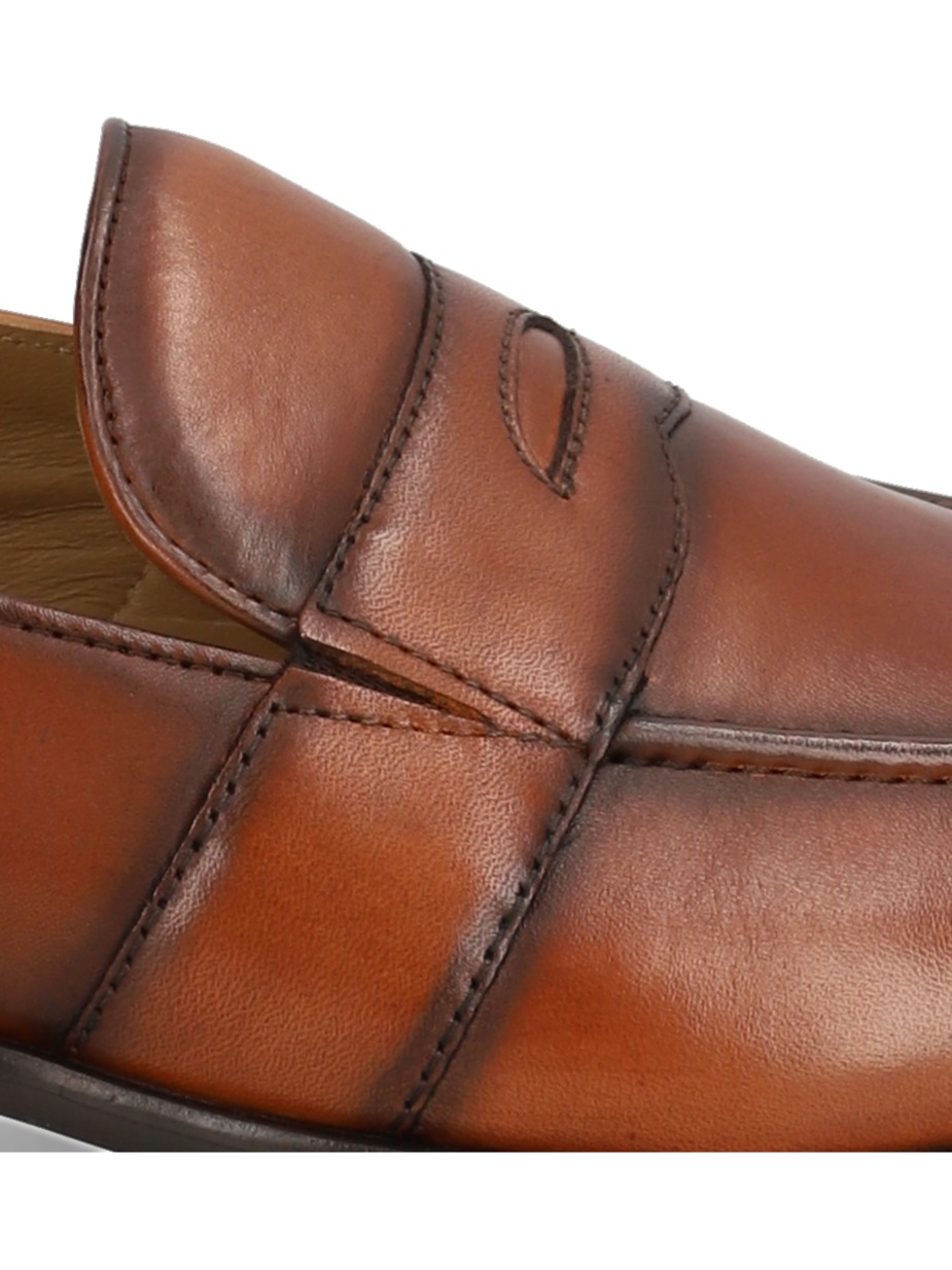 Glattleder Slipper