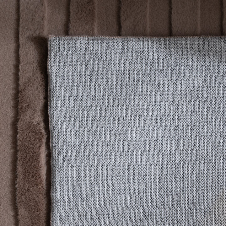 Organisch Vloerkleed - Flowy Arch Taupe | Wasbaar