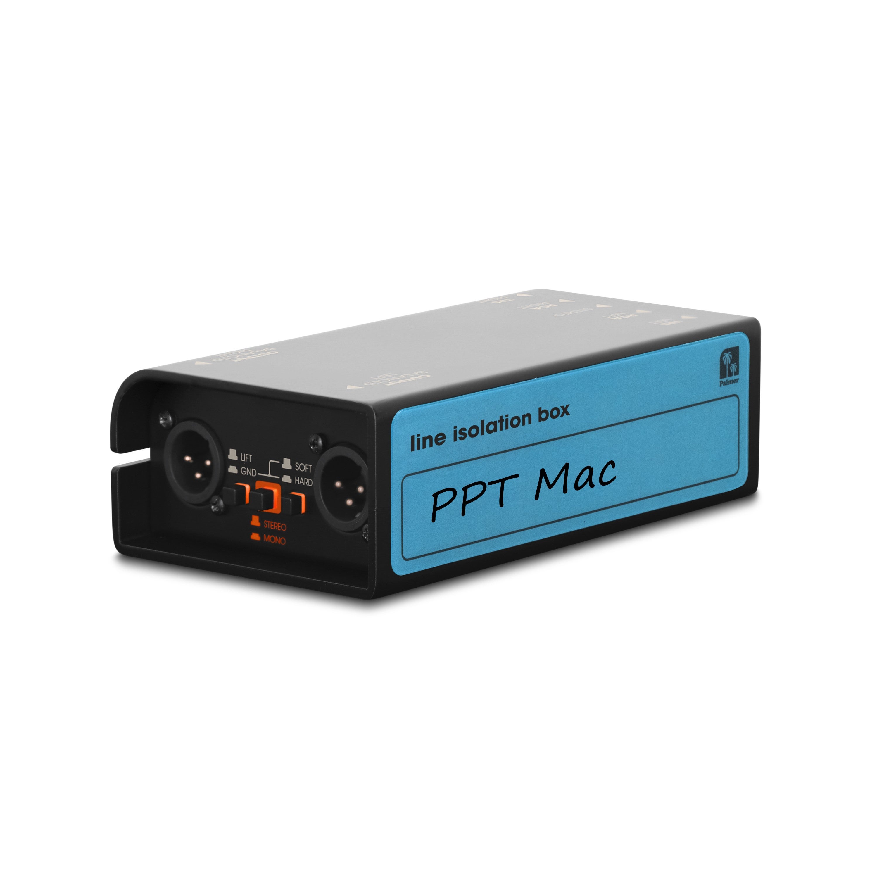 Palmer RIVER naab passieve 2-kanaals media DI box