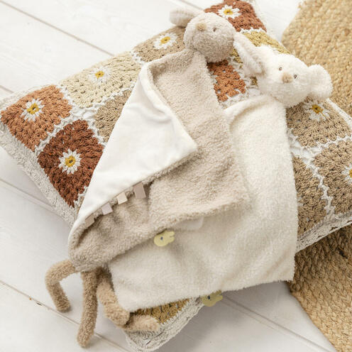 MAXI DOUDOU SOURIS - ECRU - NATTOU