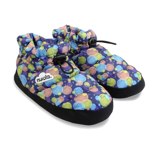 Chinelo Nuvola Boot Home Estampado / Chinelo de Camping 20 Pompons