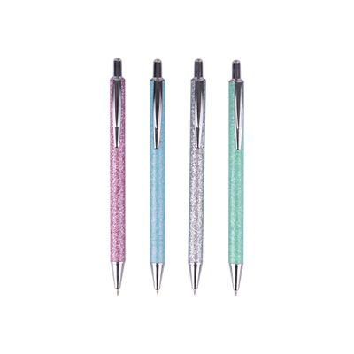 APLI Glitter - Stylo à bille bleu - disponible dans différentes couleurs