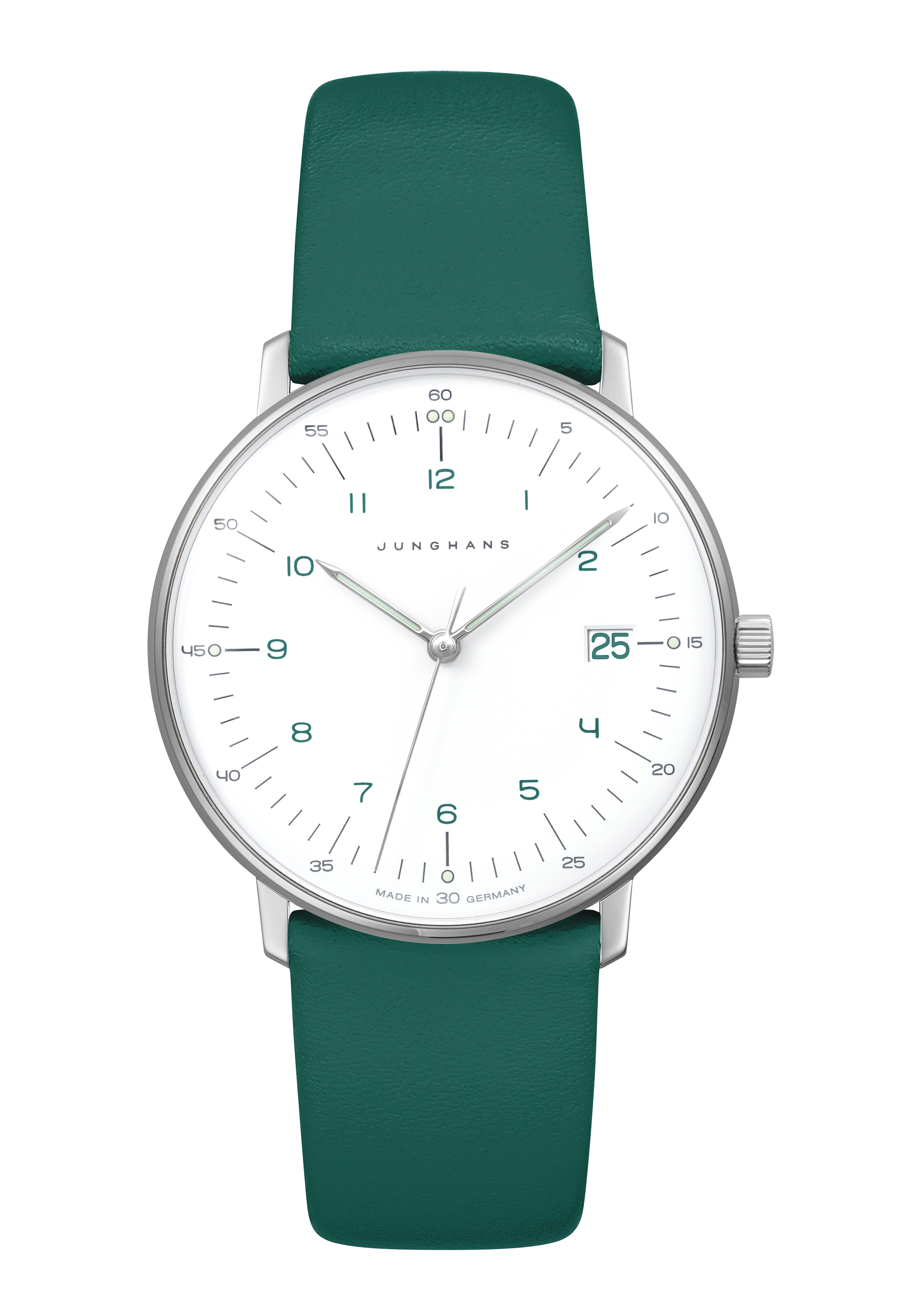 Junghans max bill Damen grün 47/4557.02