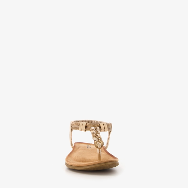 Blue Box dames sandalen goud