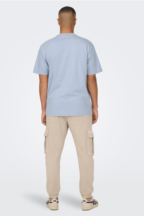 Only & Sons blauwe heren t-shirt