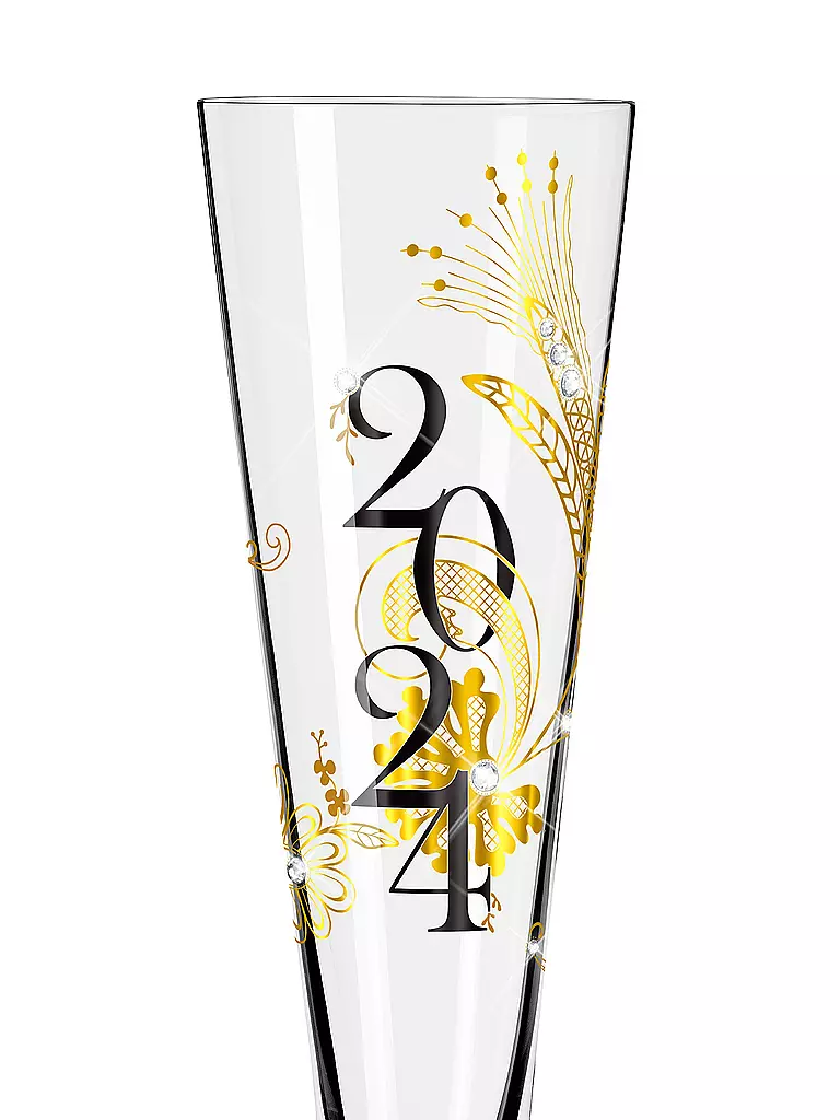 RITZENHOFF Champagnerglas Brillantnacht Champus Ana Vasconcelos 2024 gold