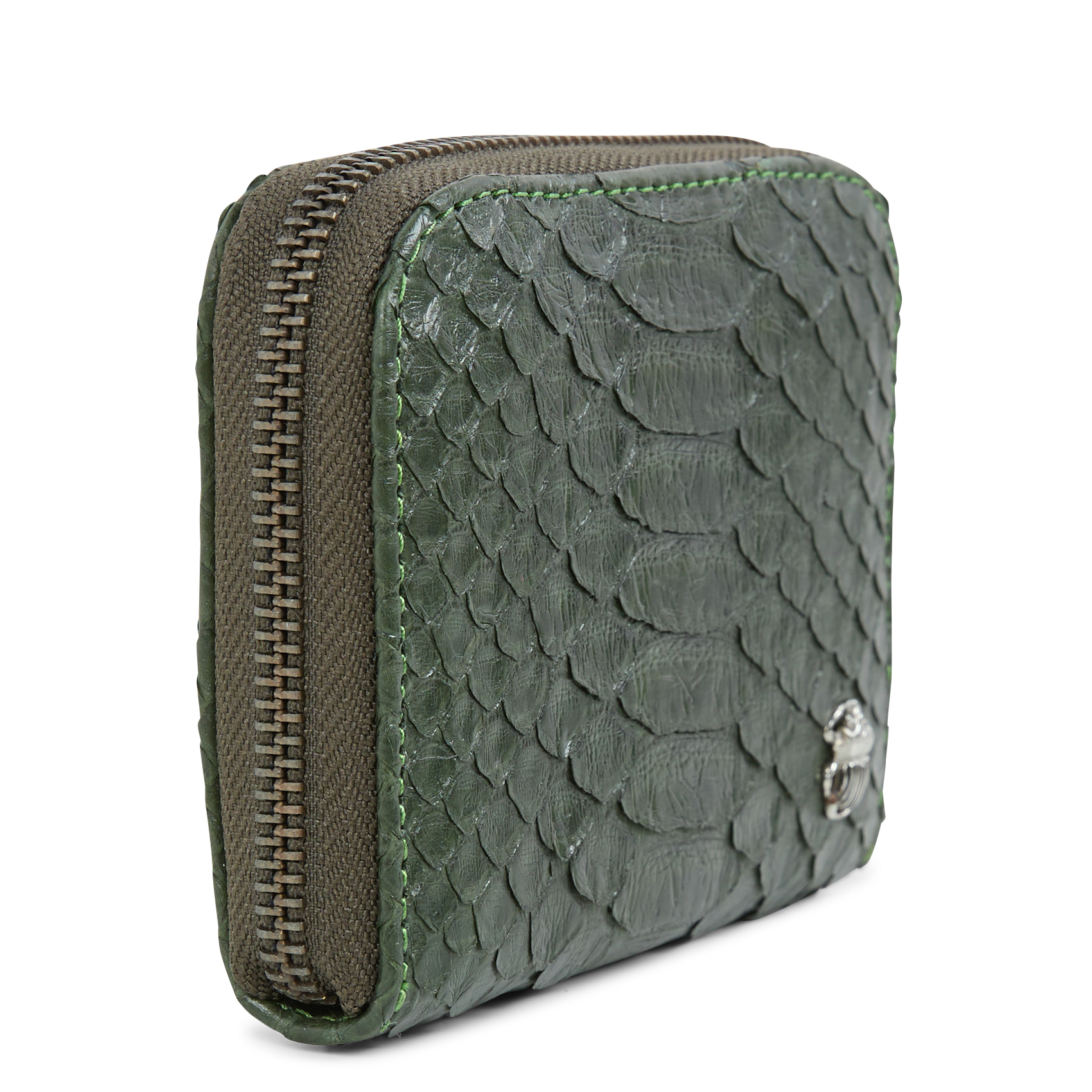 MINI BOB - Porte-monnaie en cuir | Vert