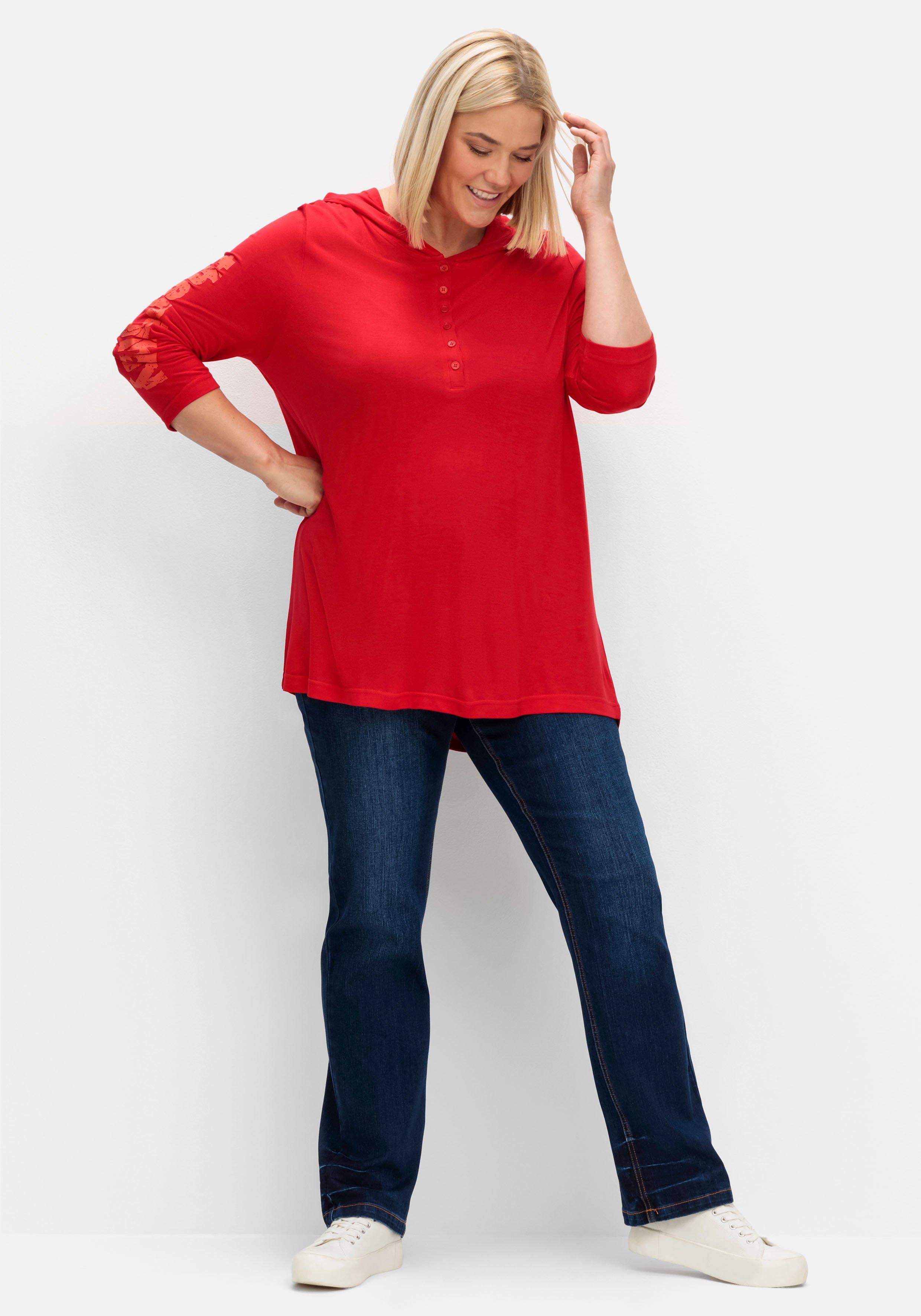 Kapuzenshirt mit Wordingprints