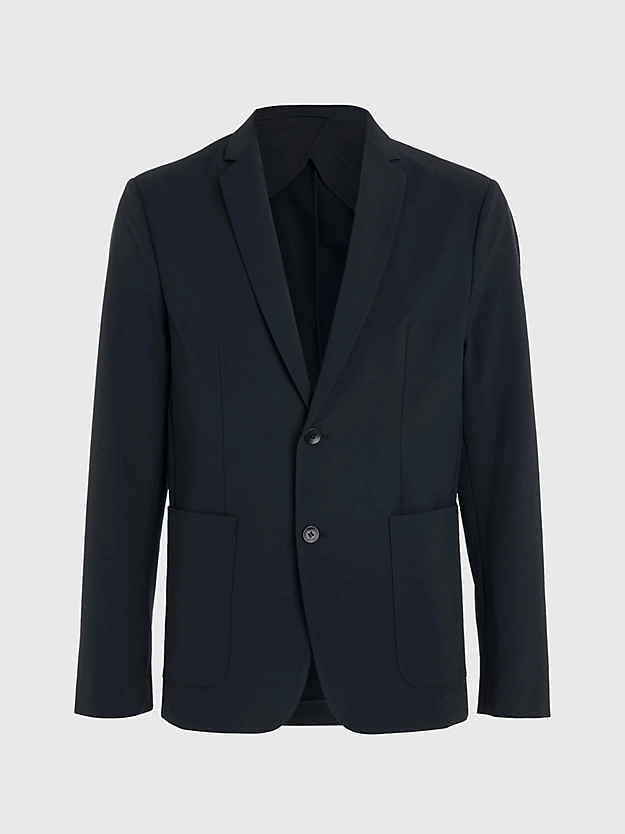 Blazer slim técnico com elastano
