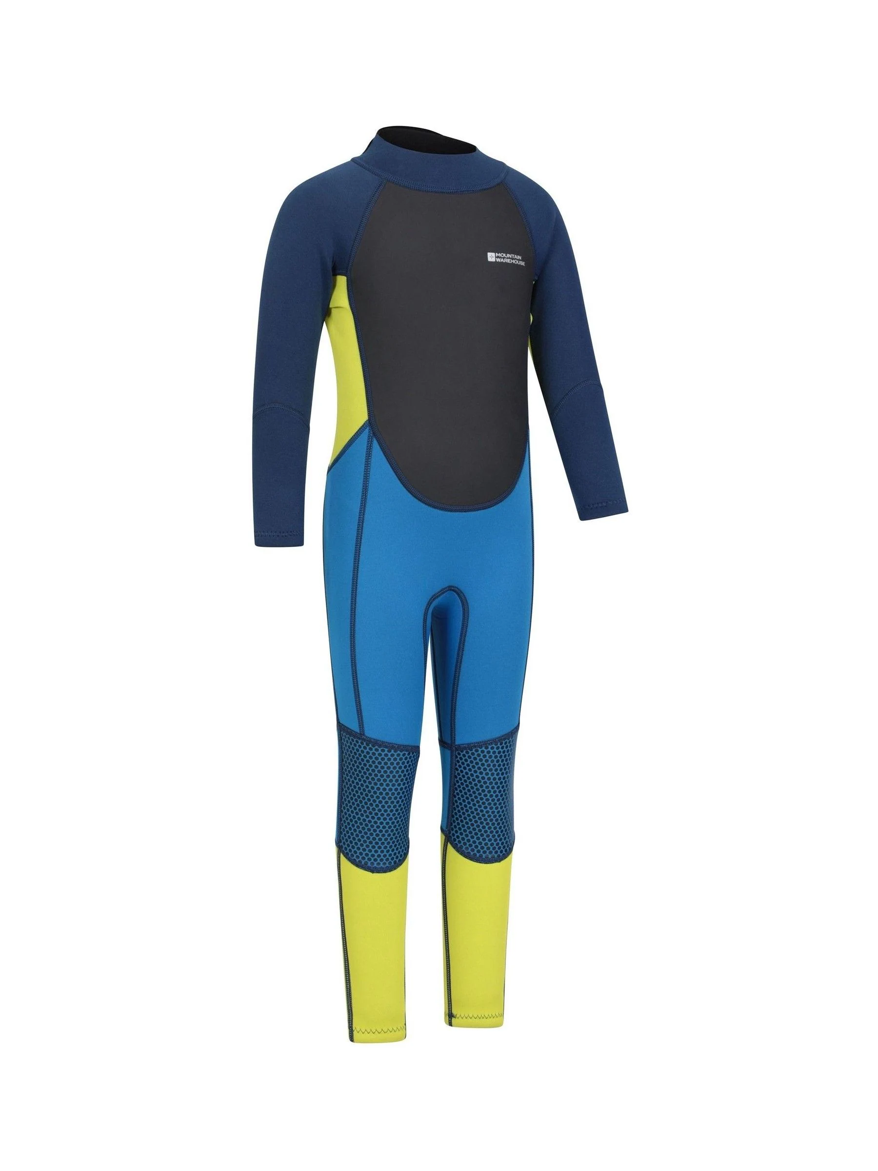 Blauw - Mountain Warehouse - Volledige wetsuit van 2,5 mm neopreen voor kinderen