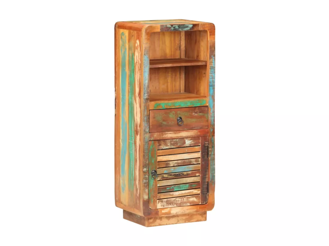 Buffet 45x32x110 cm Bois de récupération massif