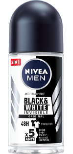 Nivea Men Black & White Invisible Original Roll-on 50ML