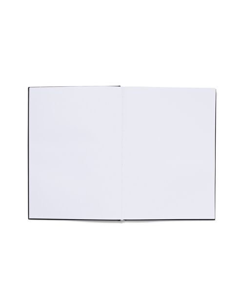 carnet vierge A4 noir