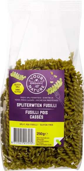 Spliterwten fusilli