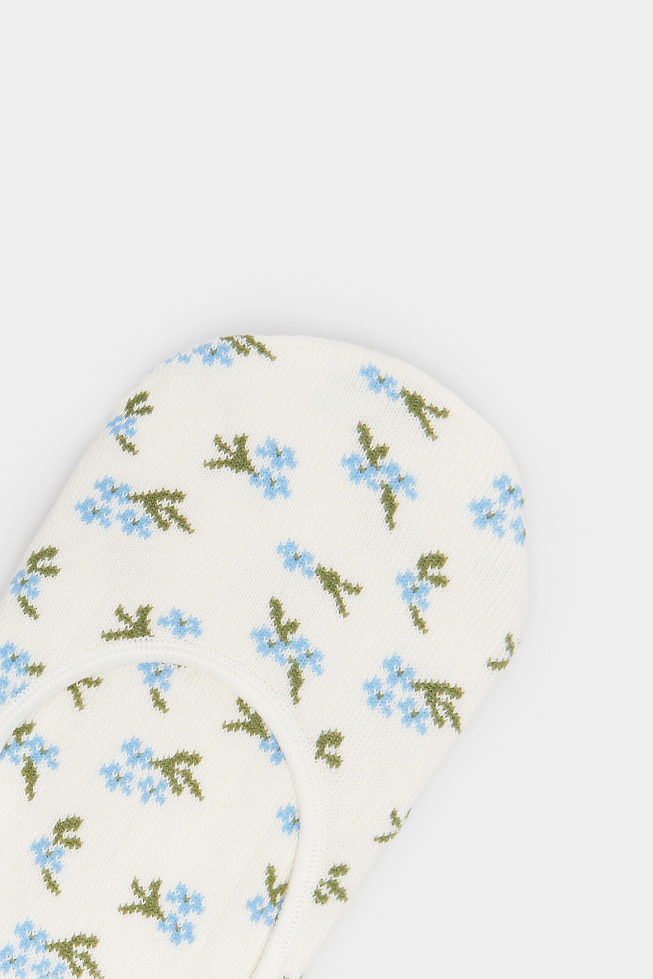 Meia Invisível Flor Romântica
