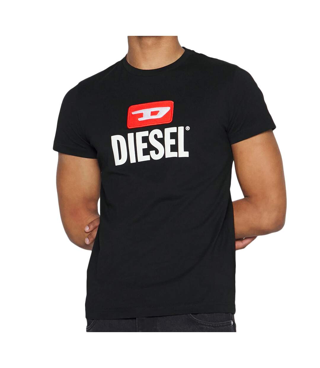 T-Shirt Noir Homme Diesel Diego