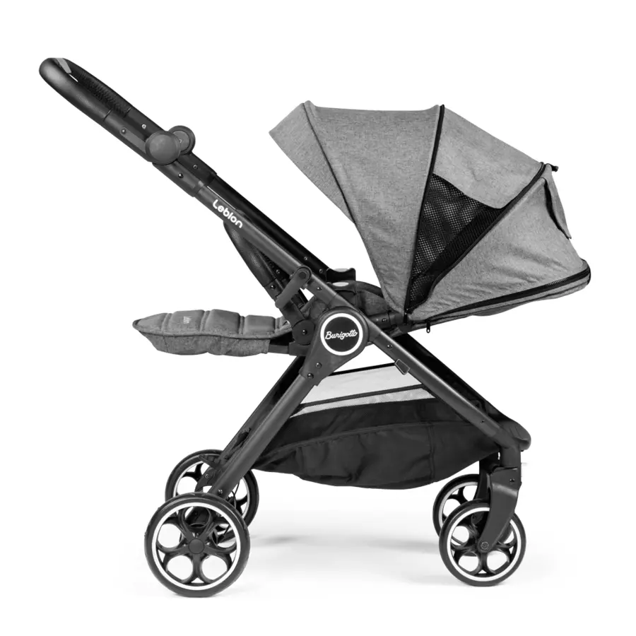 Burigotto Kombikinderwagen 3-in-1 Leblon Light Grey