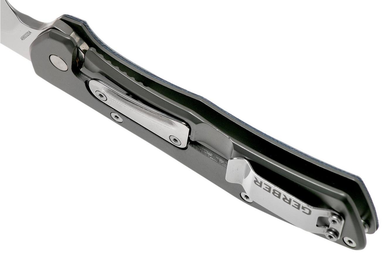 Gerber Flatiron 30-001795 D2 Micarta folding cleaver zakmes